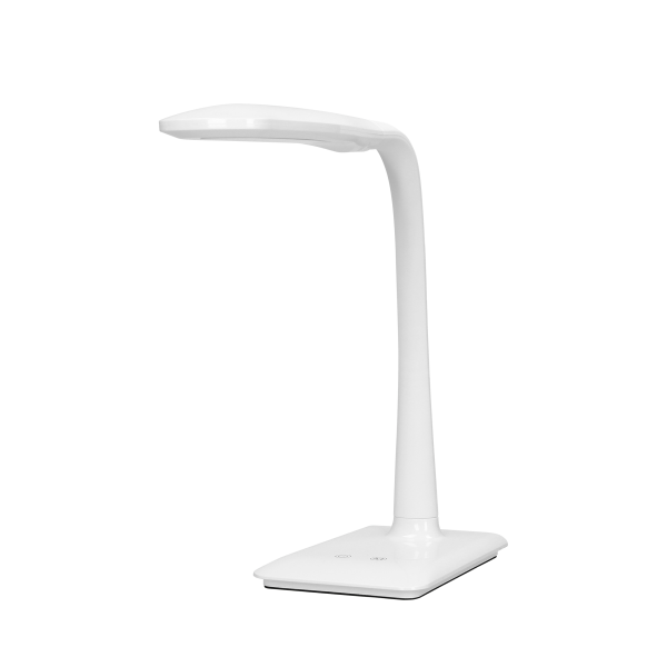 ERIE LED DIM 7W desk lamp with dimmer and color temperature adjustment 3000K-4000K-6000K, 400lm, white ERIE LED DIM 7W desk lamp with dimmer and color temperature adjustment 3000K-4000K-6000K, 400lm, white